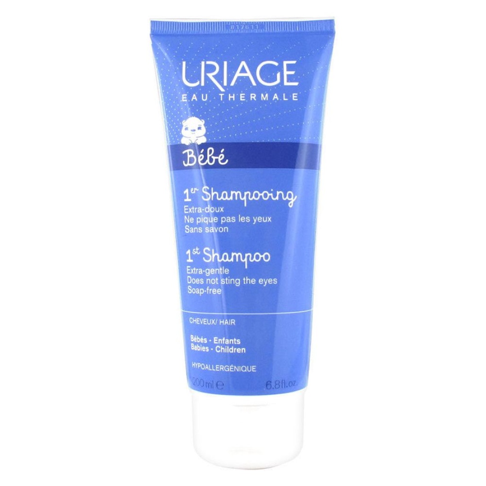URIAGE BEBE 1ST SHAMPOO  <br> Прв шампон за бебиња и деца со органски еделвајс 200мл