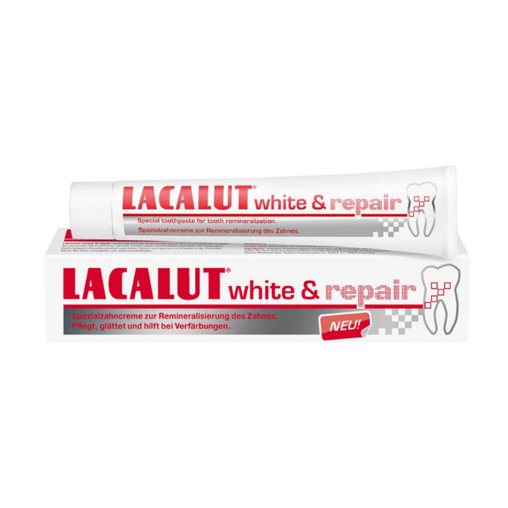 LACALUT WHITE & REPAIR TOOTHPASTE <br> Паста за заби за белење