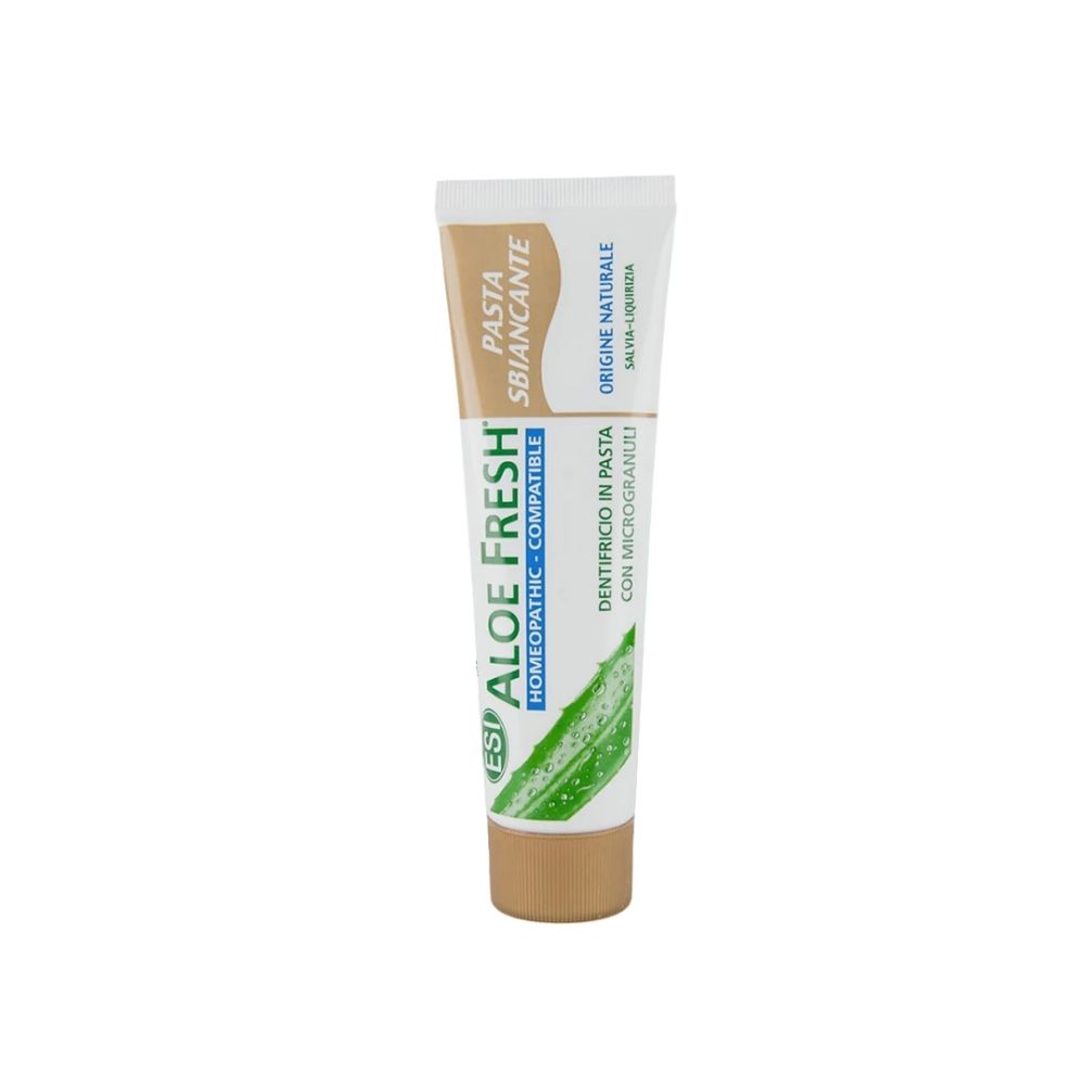 ESI ALOE FRESH HOMEOPATIC WHITENING TOOTHPASTE <br> Хомеопатска паста за заби, 100 мл.