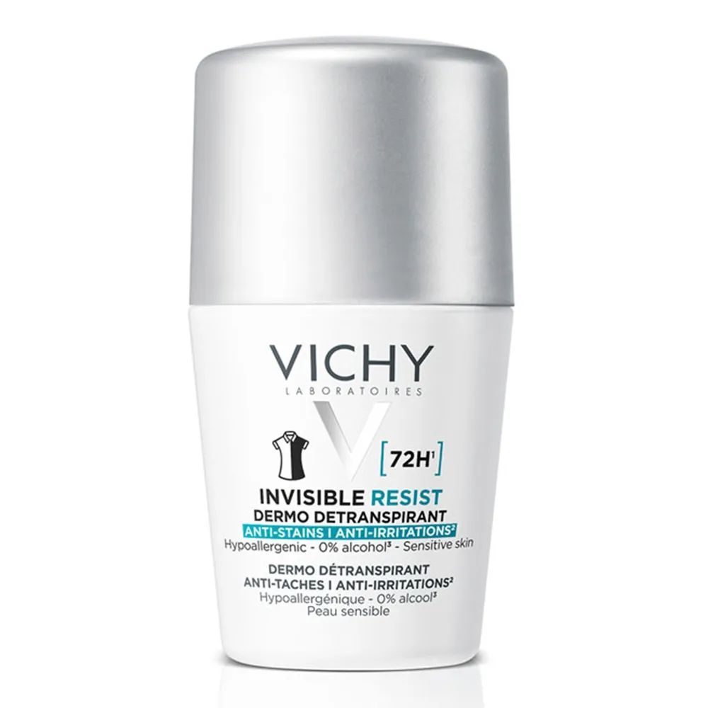 VICHY DEO INIVISIBLE RESIST ROLL-ON 72H <br> Ролон за чувствителна кожа, 50мл.