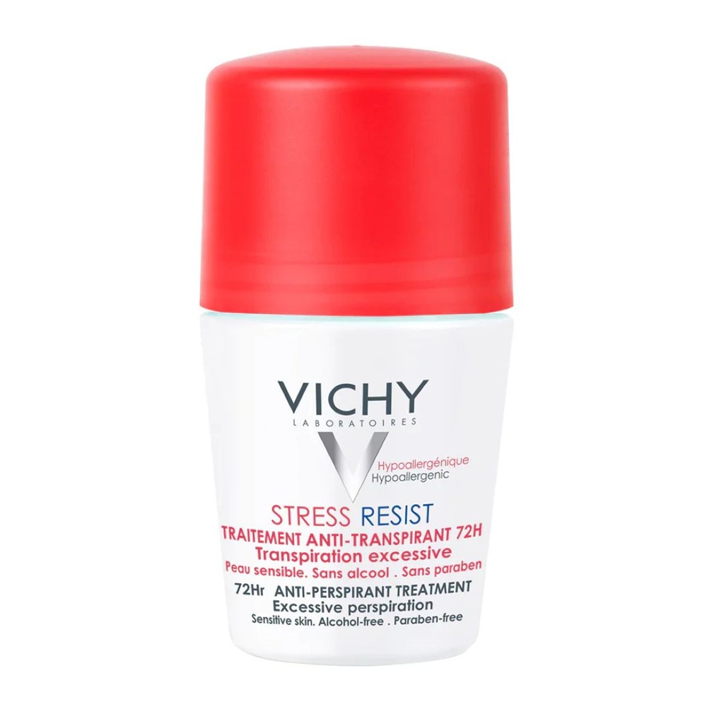 VICHY STRESS RESIST ROLL-ON 72H <br> Ролон за прекумерно потење дури и во стресни ситуации, 50мл.