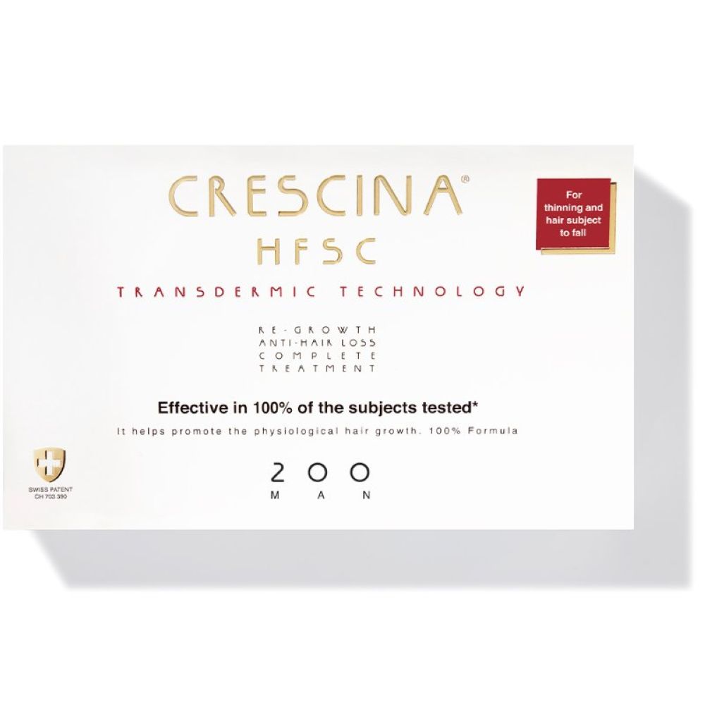 CRESCINA HFSC 200 MAN <br> Ампули за коса 10+10 x 3.5мл.