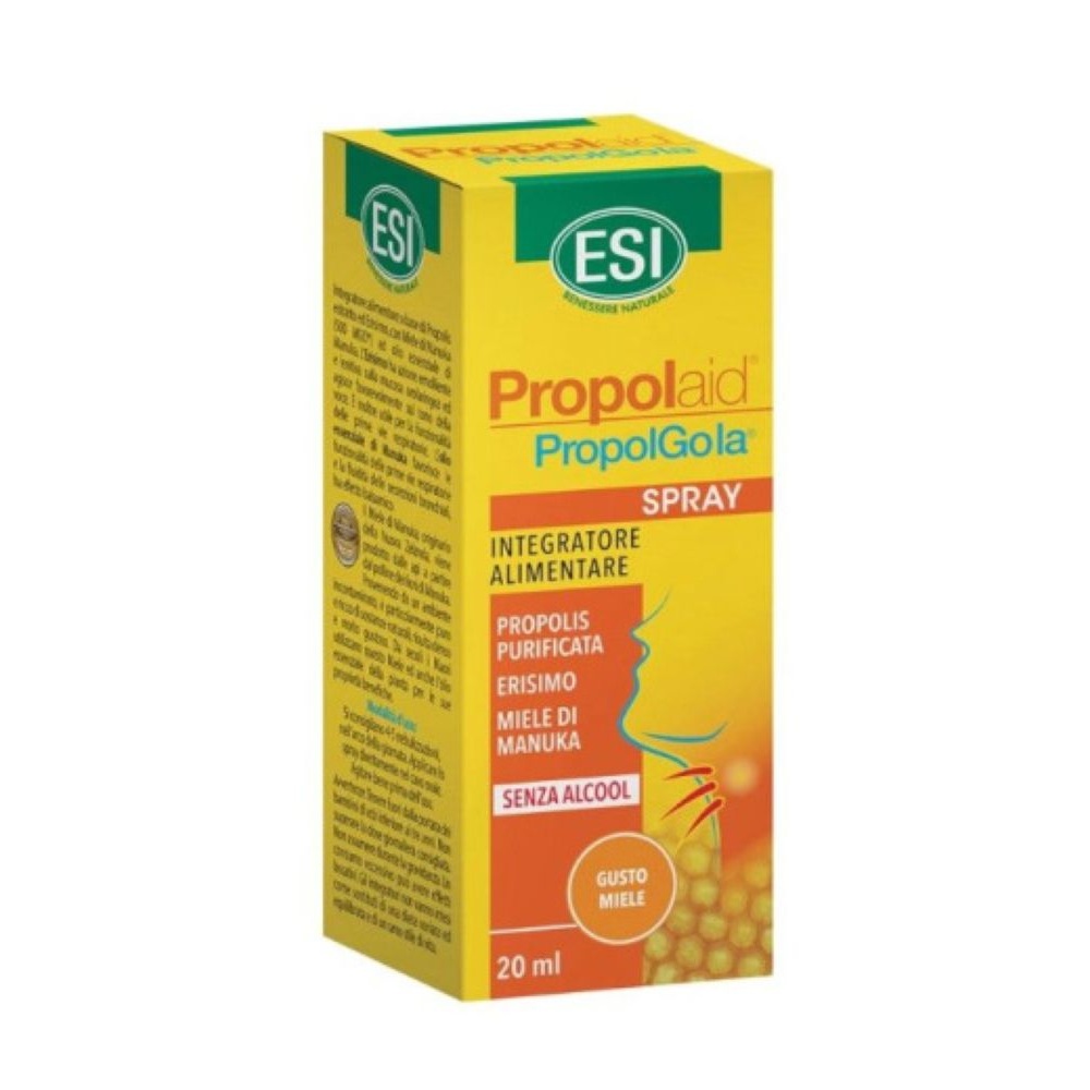ESI PROPOLGOLA FORTE SPRAY <br> Спреј за смирување и заштита на грлото и устата, 20мл.